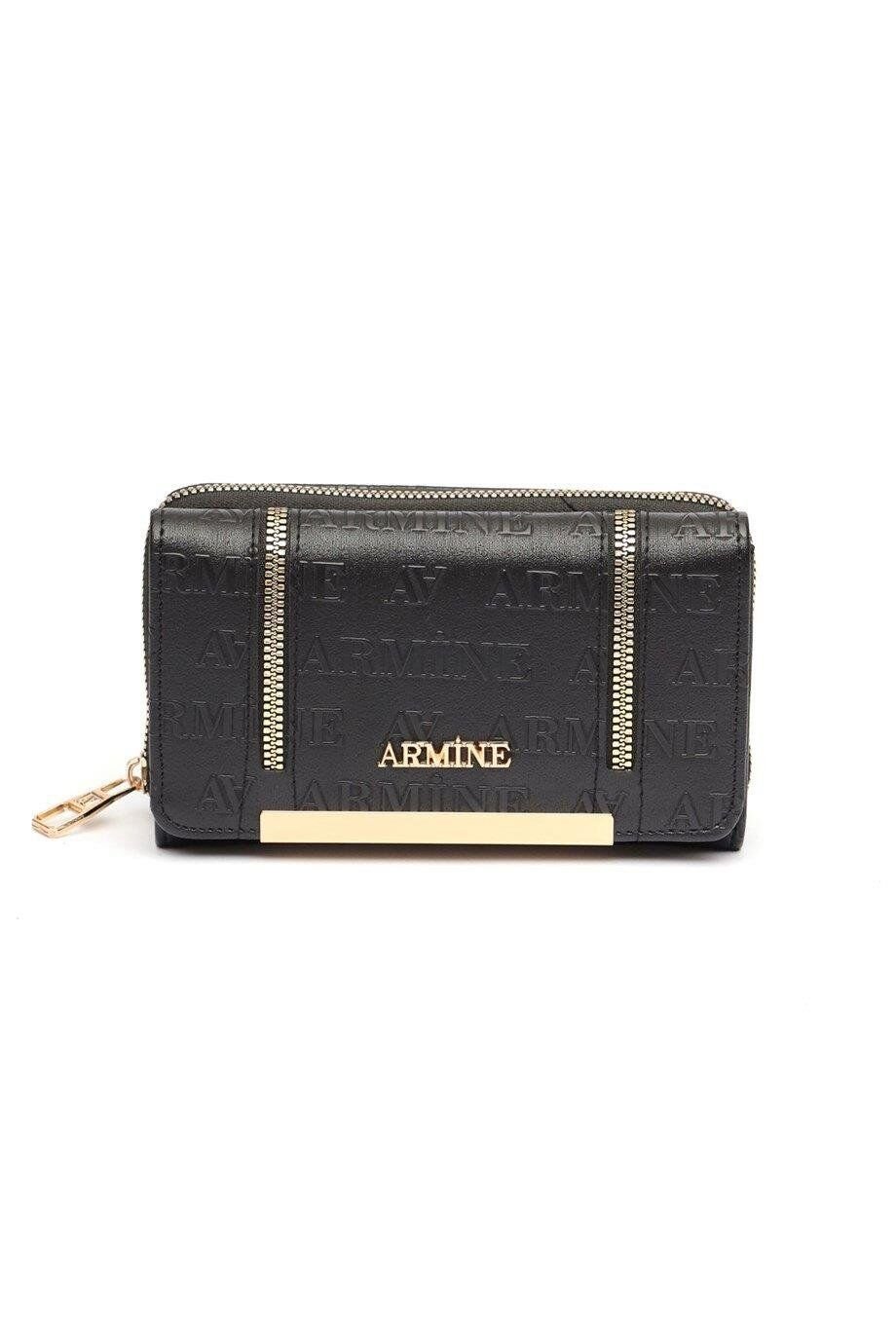 ARMİNE BAYAN ÇANTA C16 SİYAH LAZER