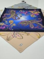 LEVİDOR TİVİL İPEK EŞARP 0491-5