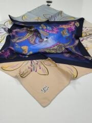 LEVİDOR TİVİL İPEK EŞARP 0491-5