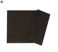 AKER ELEGANCE MONOGRAM ŞAL 1090100-911 SİYAH