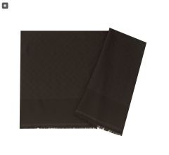 AKER ELEGANCE MONOGRAM ŞAL 1090100-911 SİYAH