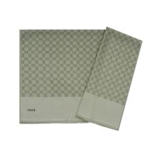 AKER ELEGANCE MONOGRAM ŞAL 1090100-952 HAKİ