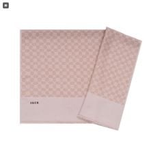 AKER ELEGANCE MONOGRAM ŞAL 1090100-981 GOLD