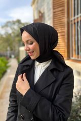 AKER ELEGANCE MONOGRAM EŞARP 1090500-911 SİYAH