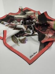 SİLKHOME TİVİL İPEK EŞARP MERCAN 2011-1