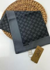 AKER ELEGANCE MONOGRAM EŞARP 1090500-913 ANRASİT