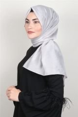 PİRAMİT MİLANO ŞAL AÇIK GÜMÜŞ