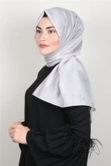 PİRAMİT MİLANO ŞAL AÇIK GÜMÜŞ