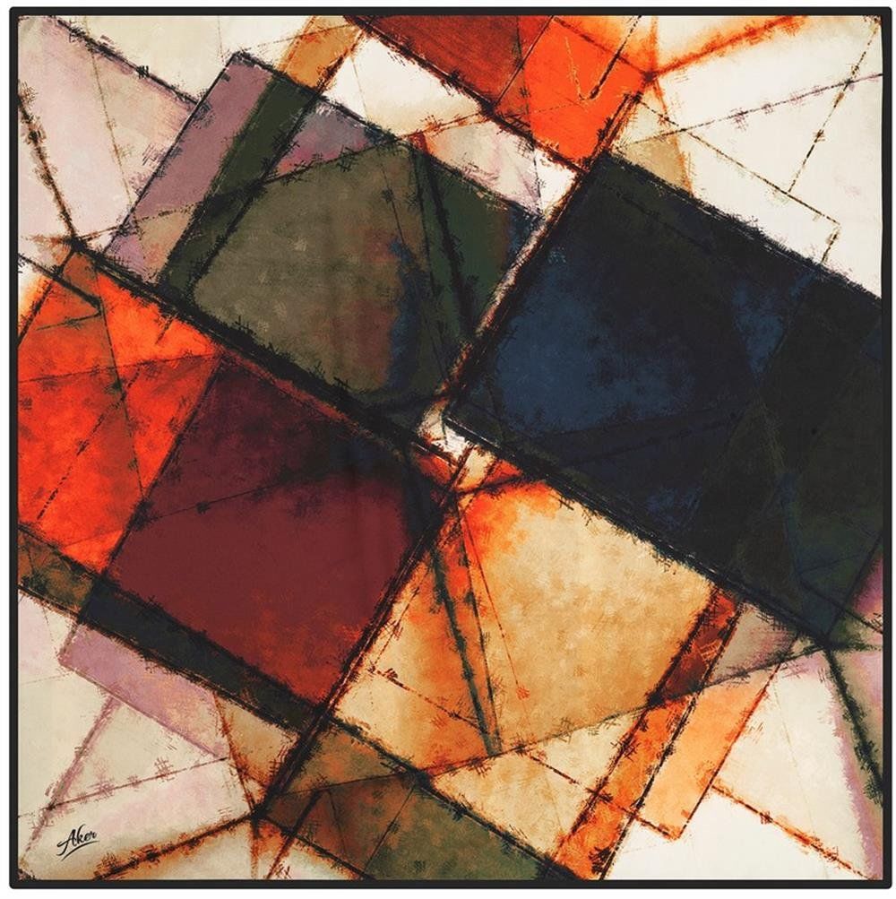 AKER POLYESTER TİVİL EŞARP 7487-911