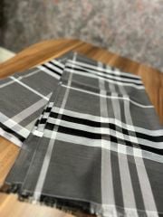BURBERRY EKOSE ŞAL  ANTRASİT