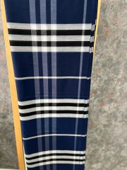 BURBERRY EKOSE ŞAL  LACİVERT
