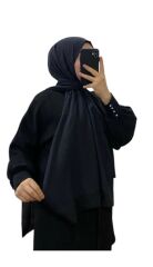 AKER MONOGRAM JAKAR ŞAL 6060900-911 SİYAH