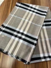 BURBERRY EKOSE ŞAL VİZON
