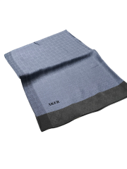 AKER MONOGRAM JAKAR ŞAL 6060900-924 İNDİGO
