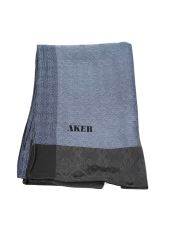 AKER MONOGRAM JAKAR ŞAL 6060900-924 İNDİGO