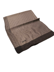 AKER MONOGRAM JAKAR ŞAL 6060900-931 KAHVERENGİ