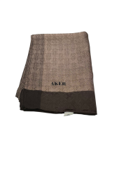 AKER MONOGRAM JAKAR ŞAL 6060900-931 KAHVERENGİ