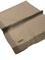 AKER MONOGRAM JAKAR ŞAL 6060900-935 SÜTLÜ KAHVE