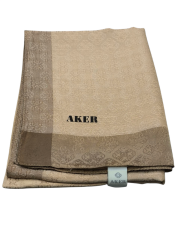 AKER MONOGRAM JAKAR ŞAL 6060900-935 SÜTLÜ KAHVE