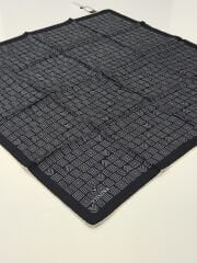 VİSSONA TİVİL İPEK EŞARP SİYAH BEYAZ 1017-2