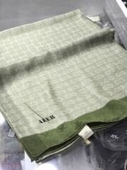 AKER MONOGRAM JAKAR ŞAL 6060900-951 HAKİ YEŞİL