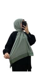 AKER MONOGRAM JAKAR ŞAL 6060900-953 MİNT YEŞİLİ