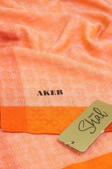 AKER MONOGRAM JAKAR ŞAL 6060900-962 TURUNCU