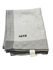 AKER MONOGRAM JAKAR ŞAL 6060900-973 AÇIK GÜMÜŞ