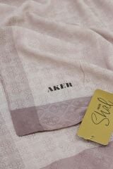 AKER MONOGRAM JAKAR ŞAL 6060900-982 VİZON