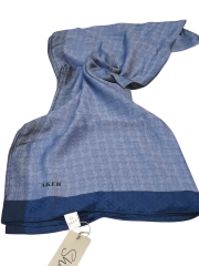 AKER MONOGRAM JAKAR ŞAL 6060900-921 LACİVERT