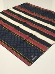 VİSSONA TİVİL İPEK EŞARP LACİVERT BORDO 3000-1