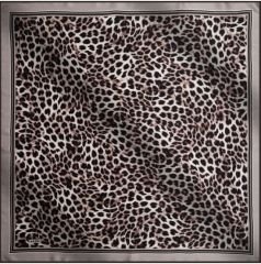 AKER SURA İPEK EŞARP NOSTALJİ LEOPAR DESEN 7984-332