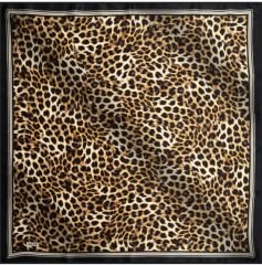 AKER SURA İPEK EŞARP NOSTALJİ LEOPAR DESEN 7984-311