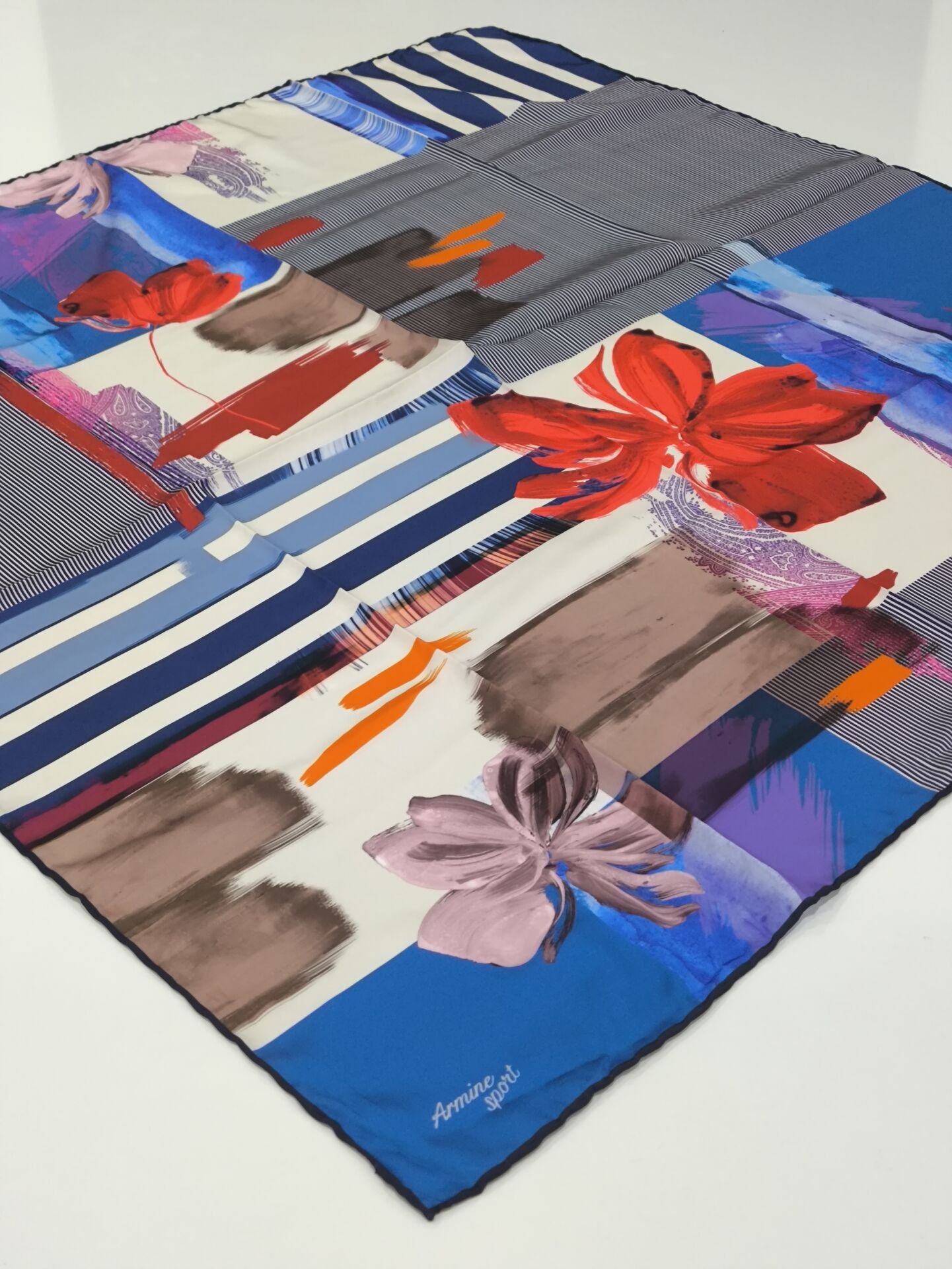 ARMİNE SPORT POLYESTER TİVİL EŞARP 8115-01