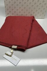 PİERRE CARDİN LYOCELL MONOGRAM ŞAL 1080800-943 KİREMİT