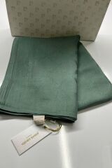 PİERRE CARDİN LYOCELL MONOGRAM ŞAL 1080800-951 MİNT YEŞİLİ