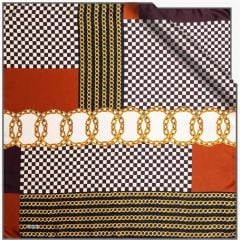AKER TİVİL İPEK EŞARP NOSTALJİ ZİNCİR DESEN 7925-951