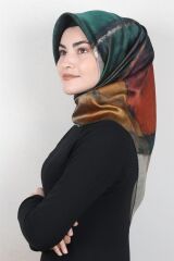 AKER SURA İPEK EŞARP NOSTALJİ EFSANE YAMA MODELİ 7487-351
