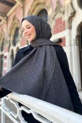 PİERRE CARDİN  HOLOGRAM ŞAL 1030300-913 FÜME