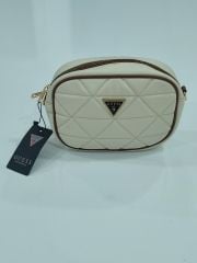 GUESS CAPİTONE ÇANTA KREM