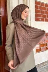 PİERRE CARDİN  HOLOGRAM ŞAL 1030300-931 KAHVERENGİ