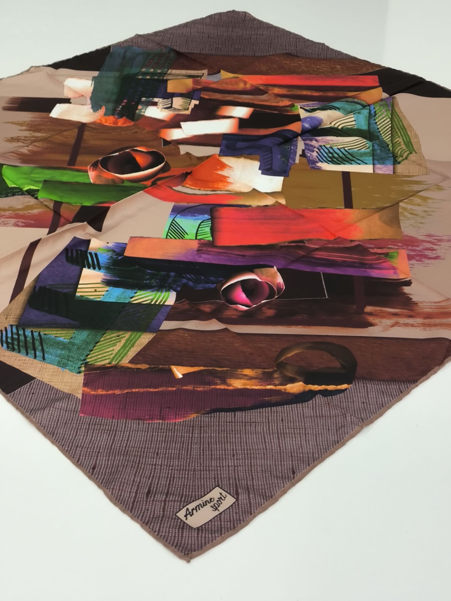 ARMİNE SPORT POLYESTER TİVİL EŞARP 7426-02