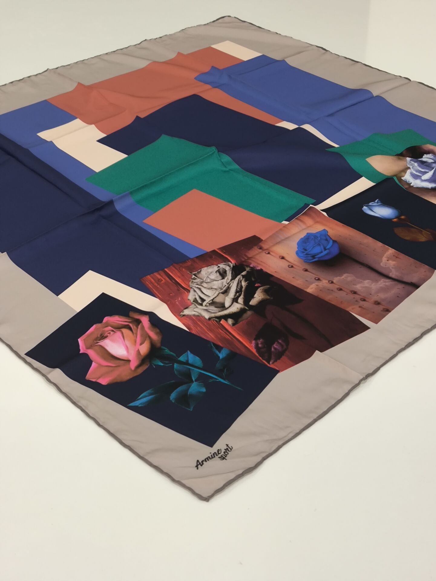 ARMİNE SPORT POLYESTER TİVİL EŞARP 7263-02