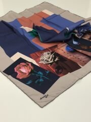 ARMİNE SPORT POLYESTER TİVİL EŞARP 7263-02