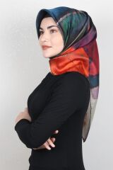 AKER SURA İPEK EŞARP NOSTALJİ EFSANE YAMA MODELİ 7487-311