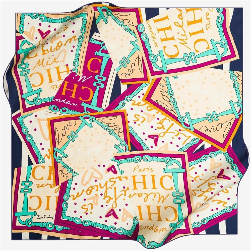 PİERRE CARDİN SURA İPEK EŞARP 7850-322