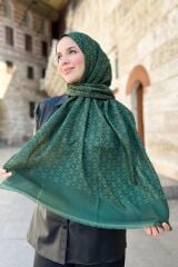 PİERRE CARDİN  HOLOGRAM ŞAL 1030300-953 ZÜMRÜT YEŞİLİ