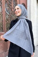 PİERRE CARDİN  HOLOGRAM ŞAL 1030300-971 GRİ