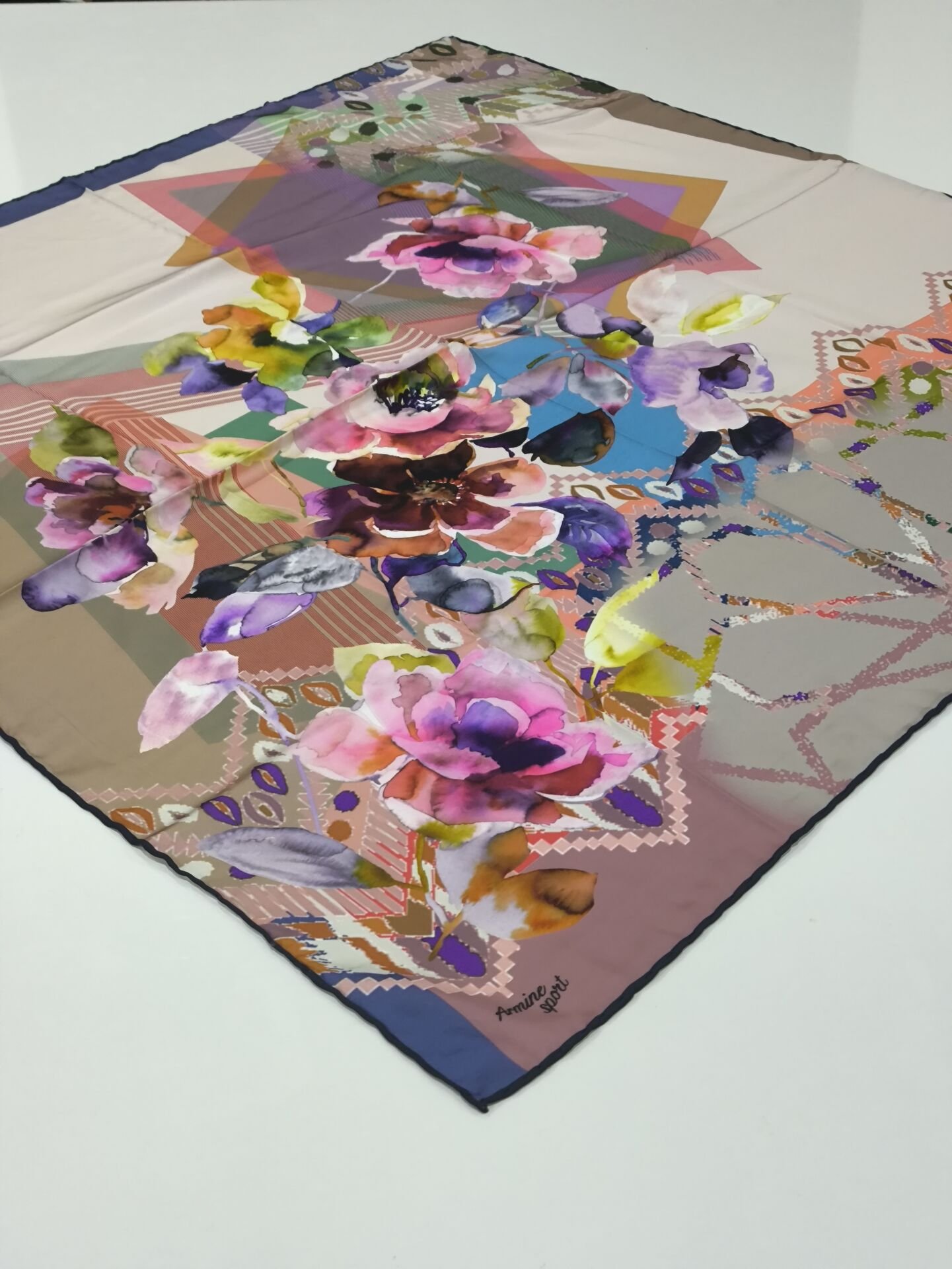 ARMİNE SPORT POLYESTER TİVİL EŞARP 8140-09