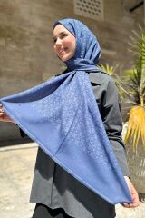 PİERRE CARDİN  HOLOGRAM ŞAL 1030300-922 MAVİ